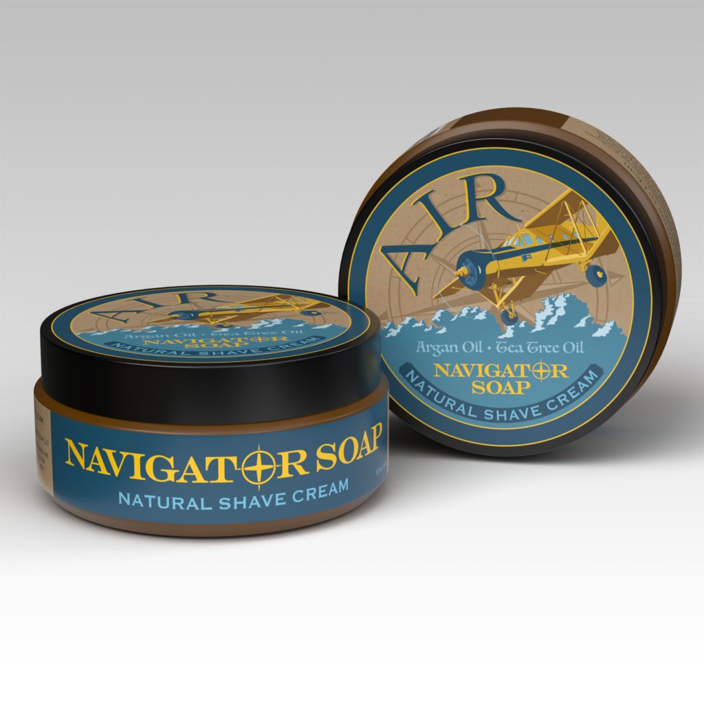 Allied Soap and Razor air series shave cream